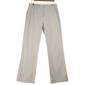 Woolrich Mens Beige Cotton Canvas Straight Leg Utility‎ Pants Khaki Size 32